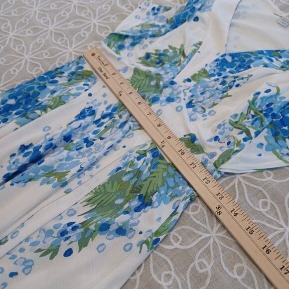 Boden Floral Print Flutter Sleeve Dress - Picture 11 of 15